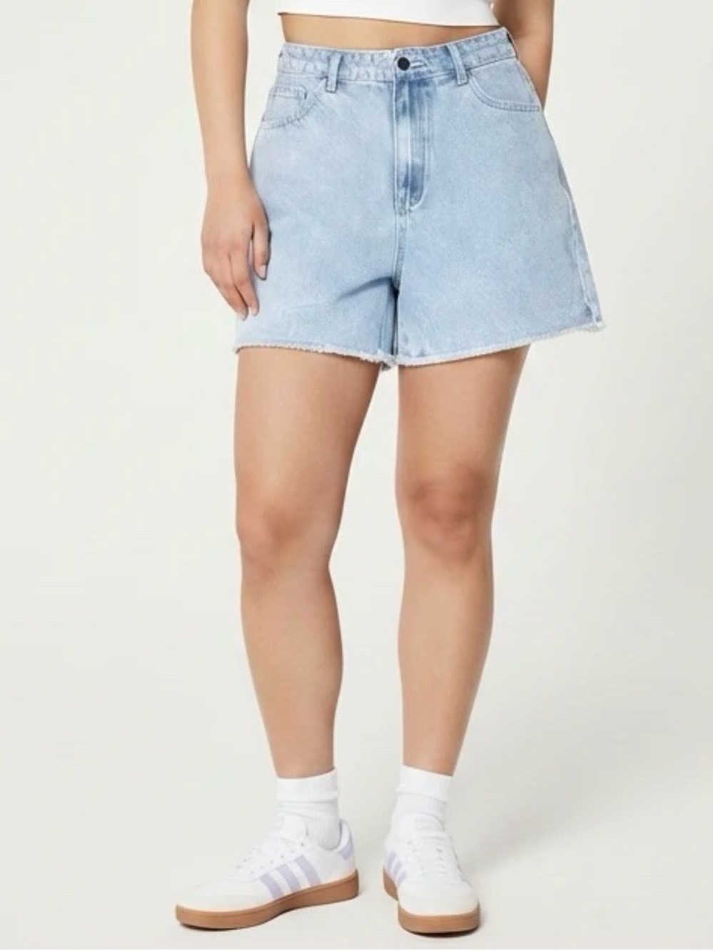 Classic Denim Cutoff Shorts